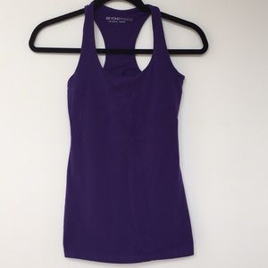 Beyond Yoga tank top purple size M